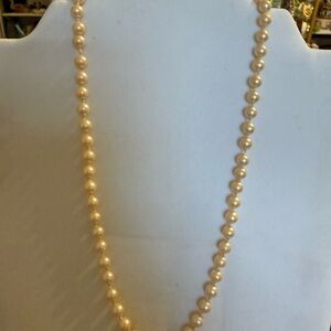 Monet Cream Pearl Necklace